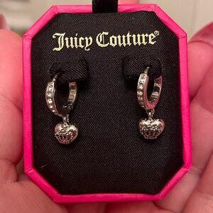 Vintage Juicy Couture Heart Earrings